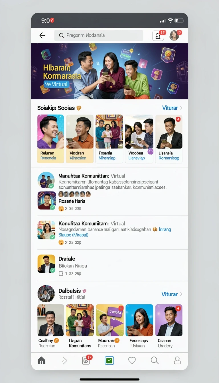 Pratinjau antarmuka nusabet88 — aplikasi APK resmi Android v2.5.6