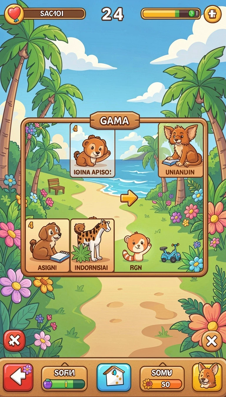 Galeri pratinjau visual nusabet88 build APK resmi terbaru